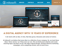 Tablet Screenshot of inikosoft.com